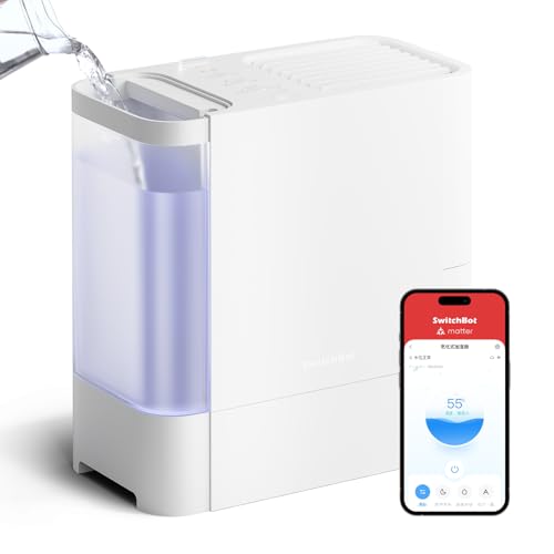 SwitchBot 気化式加湿器 Plus【予備フィルター付き】 SwitchBot気化式加湿器 Plus｜清潔に加湿 スマートにうるおう